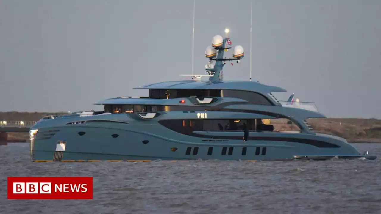 UK seizes first superyacht in British waters