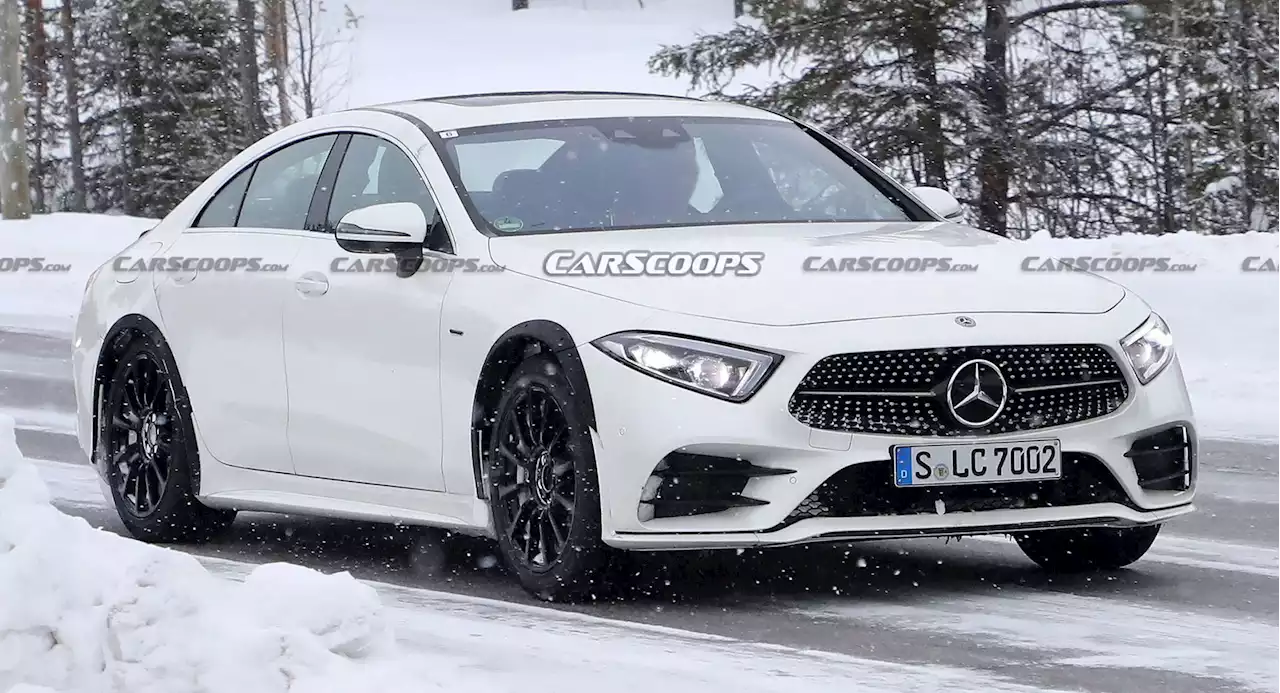 Mercedes CLS Getting A Reprieve? Possible Next-Gen Mule Spied | Carscoops