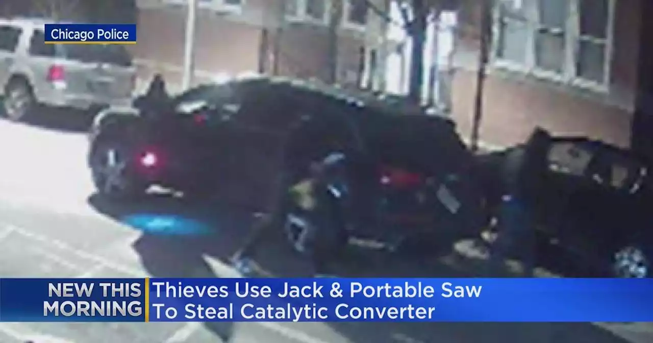 3 people wanted in Rogers Park catalytic converter theft