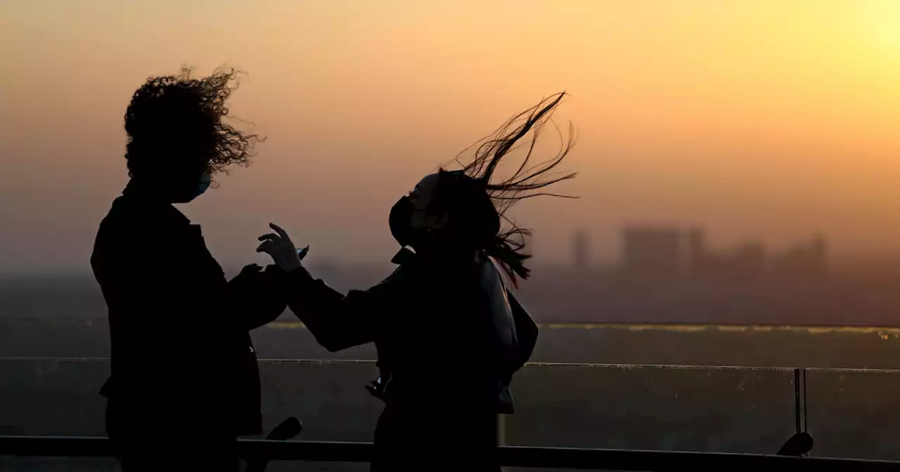 Rain moves out of LA County but winds remain through Wednesday