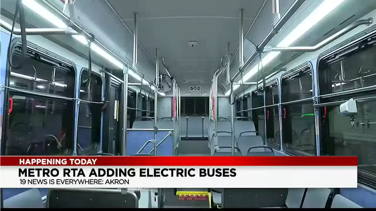 Akron METRO RTA unveils new electric buses