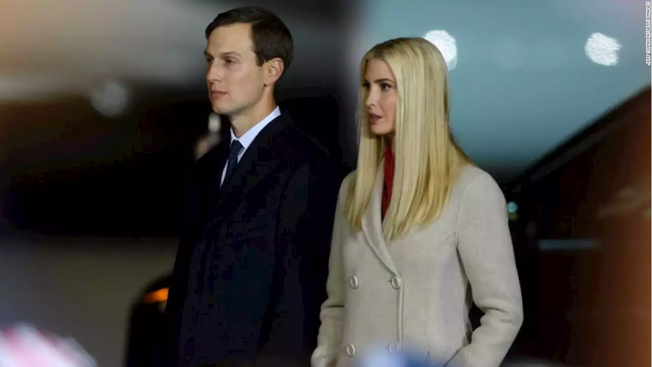 White House will not assert executive privilege over Jared Kushner's testimony to January 6 committee