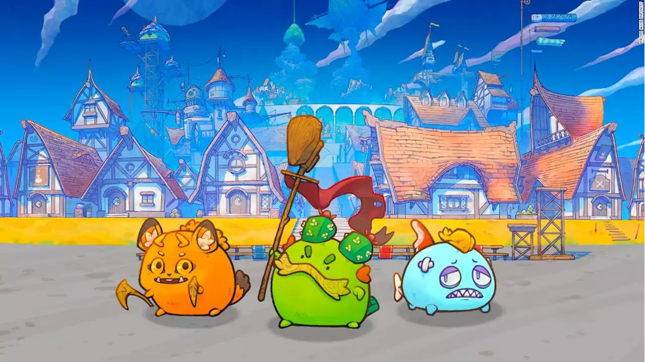 Hackers steal over $600 million from video game Axie Infinity's Ronin network