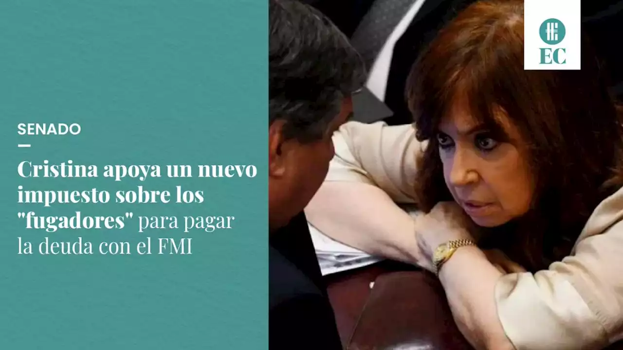 Cristina apoya un nuevo impuesto contra los 'fugadores' para pagar la deuda con el FMI