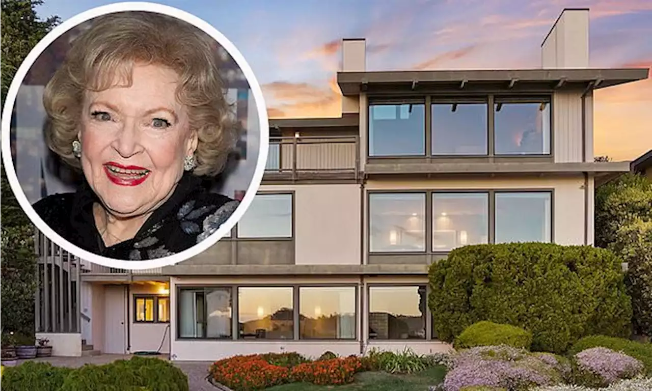 Betty White's beach-front California home of 40 years listed at $8m