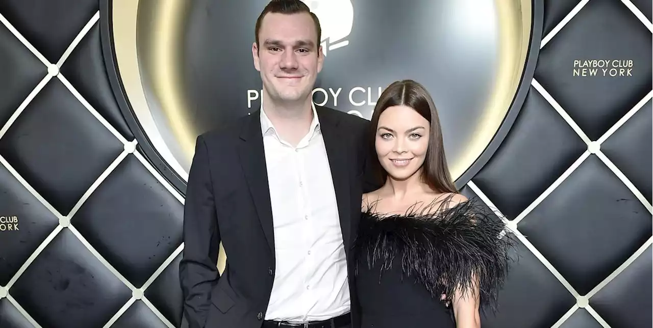 Harry Potter star Scarlett Byrne Hefner shares first photo of her newborn twins after giving birth