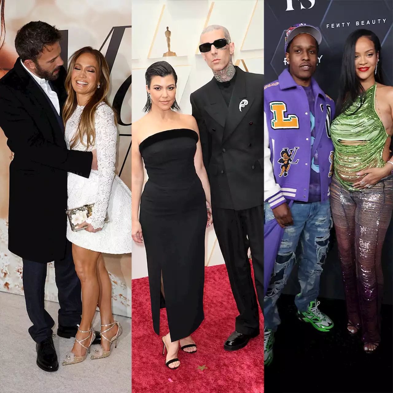 The Latest in Celebrity Couple Style: The Biebers, Kourtney and Travis, Bennifer & More - E! Online