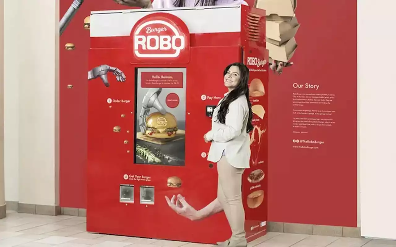 No one asked for a hamburger vending machine, and RoboBurger answered | Engadget