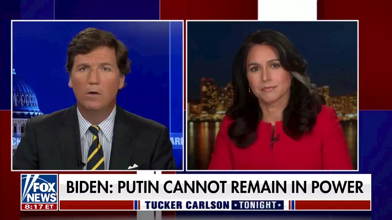 Tulsi Gabbard: Biden's regime change comment reveals his true 'objectives' for Putin