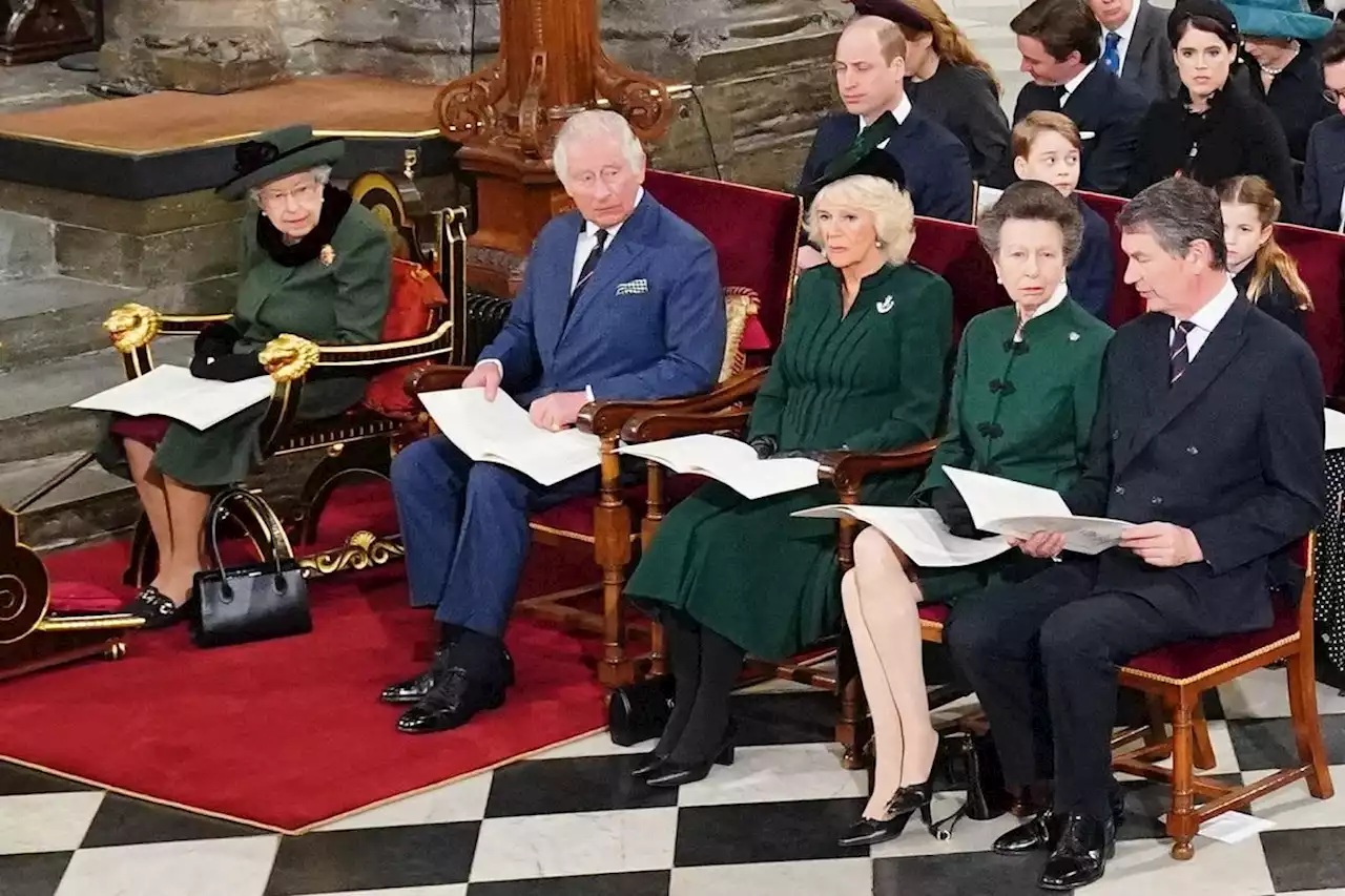 Queen Elizabeth II leads royals in memorial service to Prince Philip