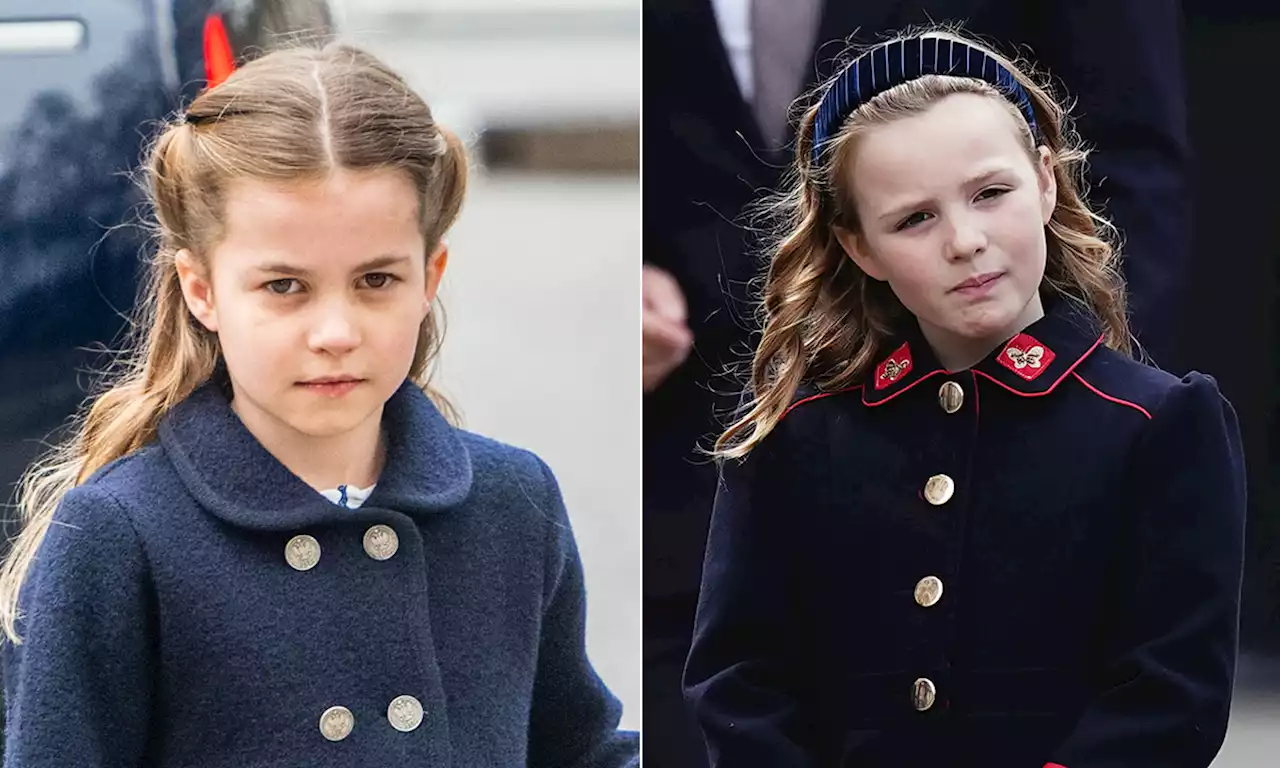 The sweet interaction between Princess Charlotte and Mia Tindall that almost went unnoticed - watch