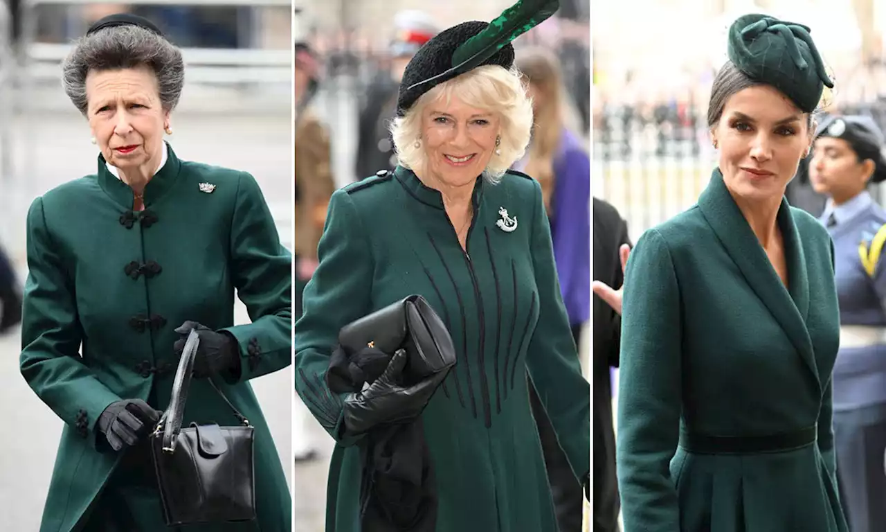 Why did royal family wear green at Prince Philip's service of thanksgiving?