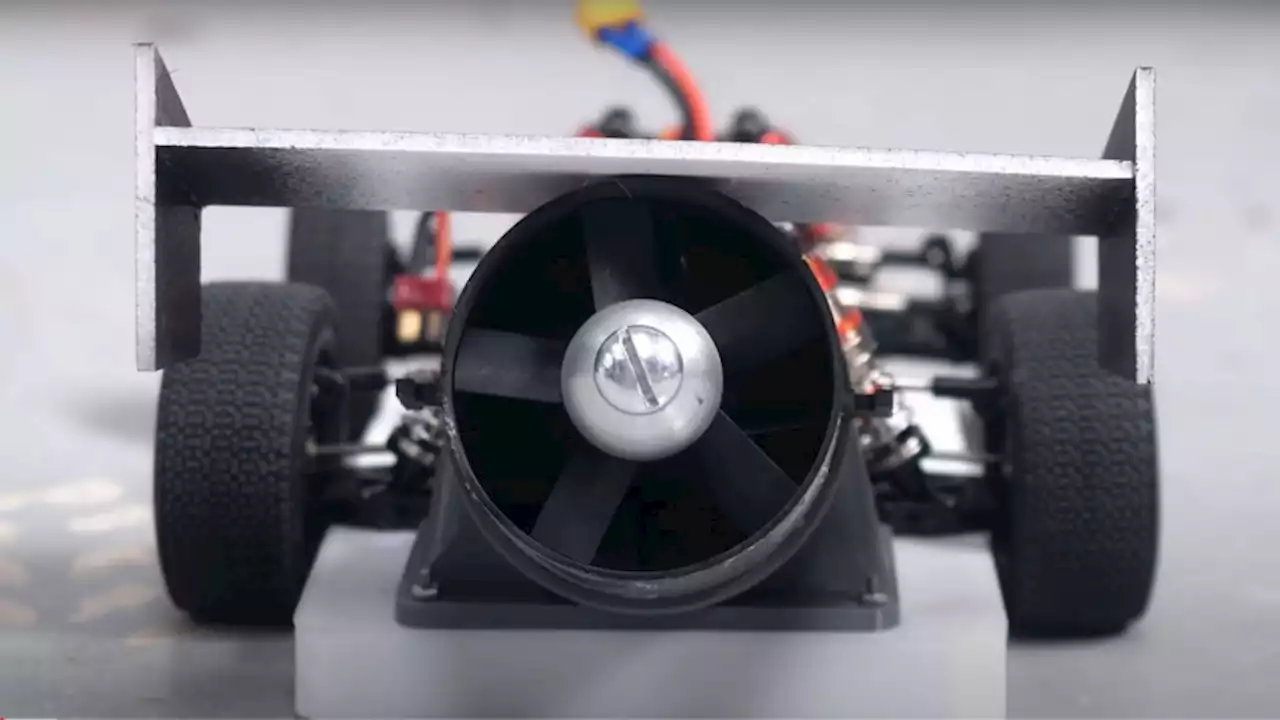 Watch a YouTuber build a vacuum-effect RC car inspired by a Formula 1 legend