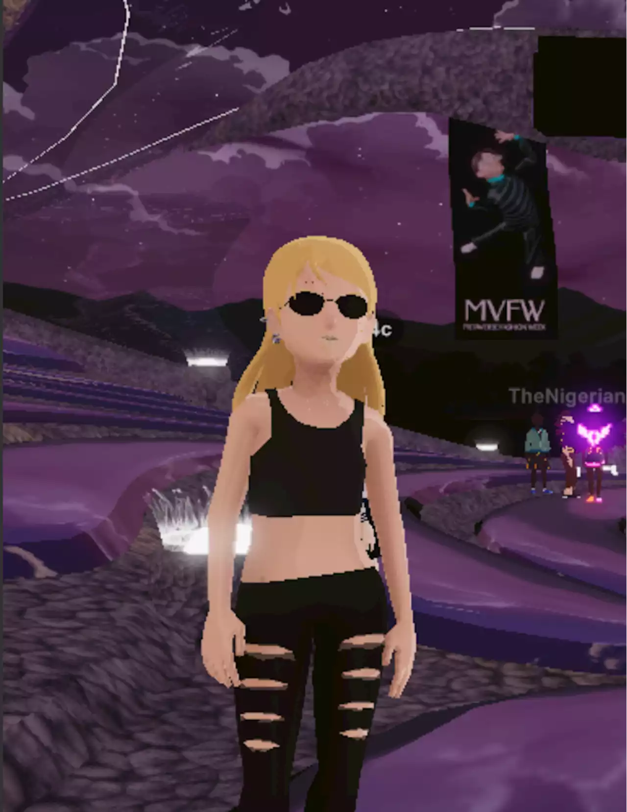 Lost and Lonely at Metaverse Fashion Week