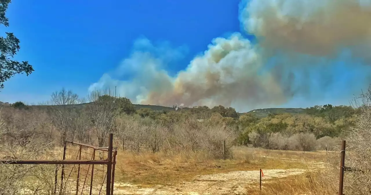 Wildfire threat in Texas continues as windy and dry conditions persist