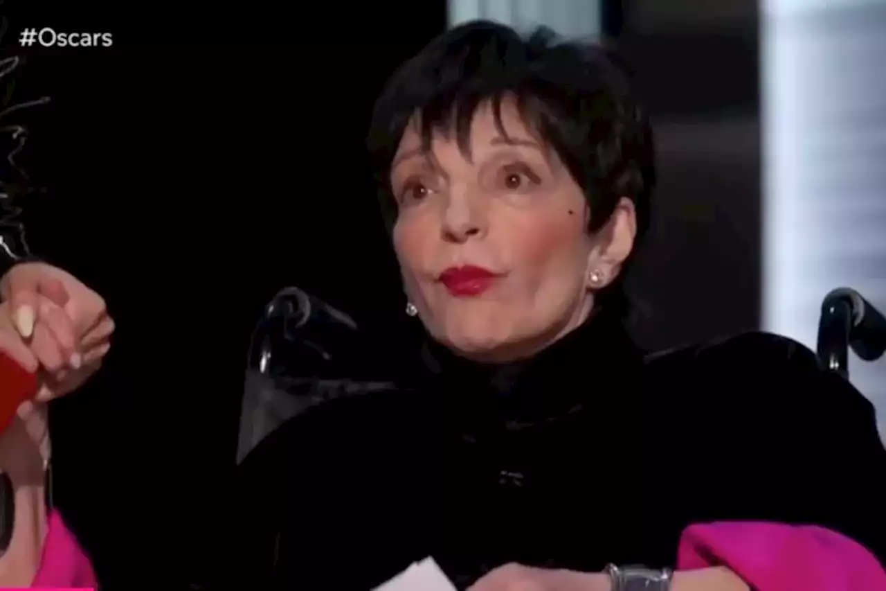 Oscar 2022: por qué Liza Minnelli estuvo en silla de ruedas