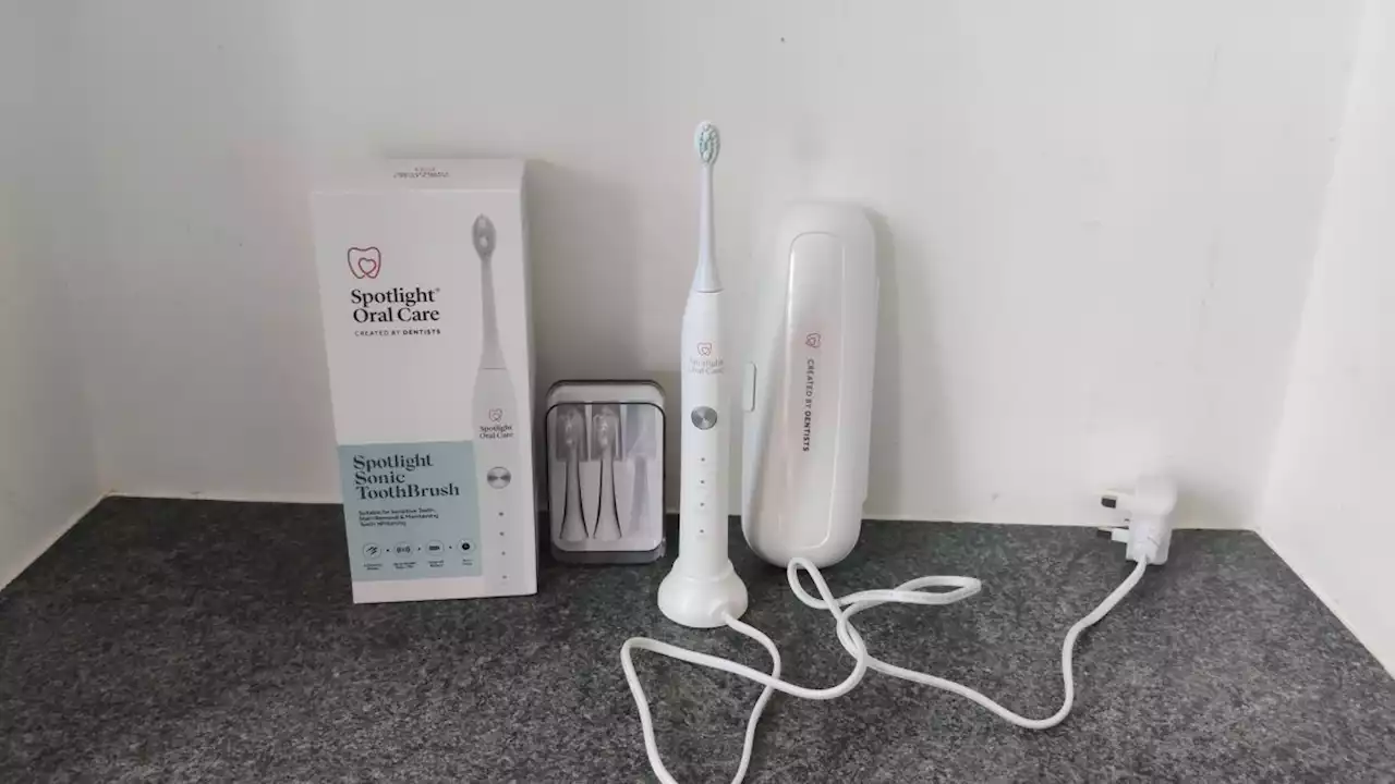 Spotlight Oral Care Sonic Toothbrush review