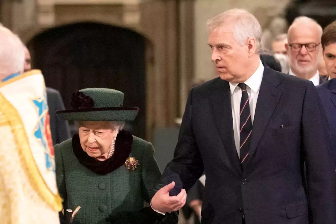 Queen puts disgraced Andrew ‘front and center’ at Philip’s memorial