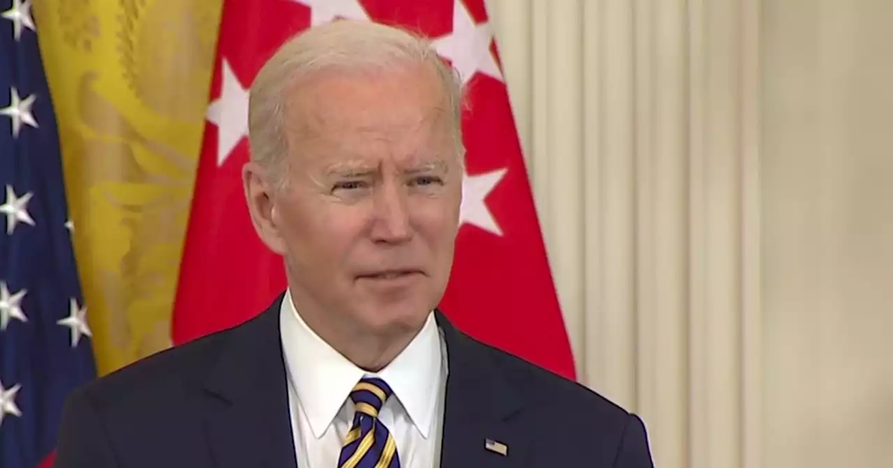 'We'll see': Biden responds to Russia claiming they will scale down operations near Kyiv