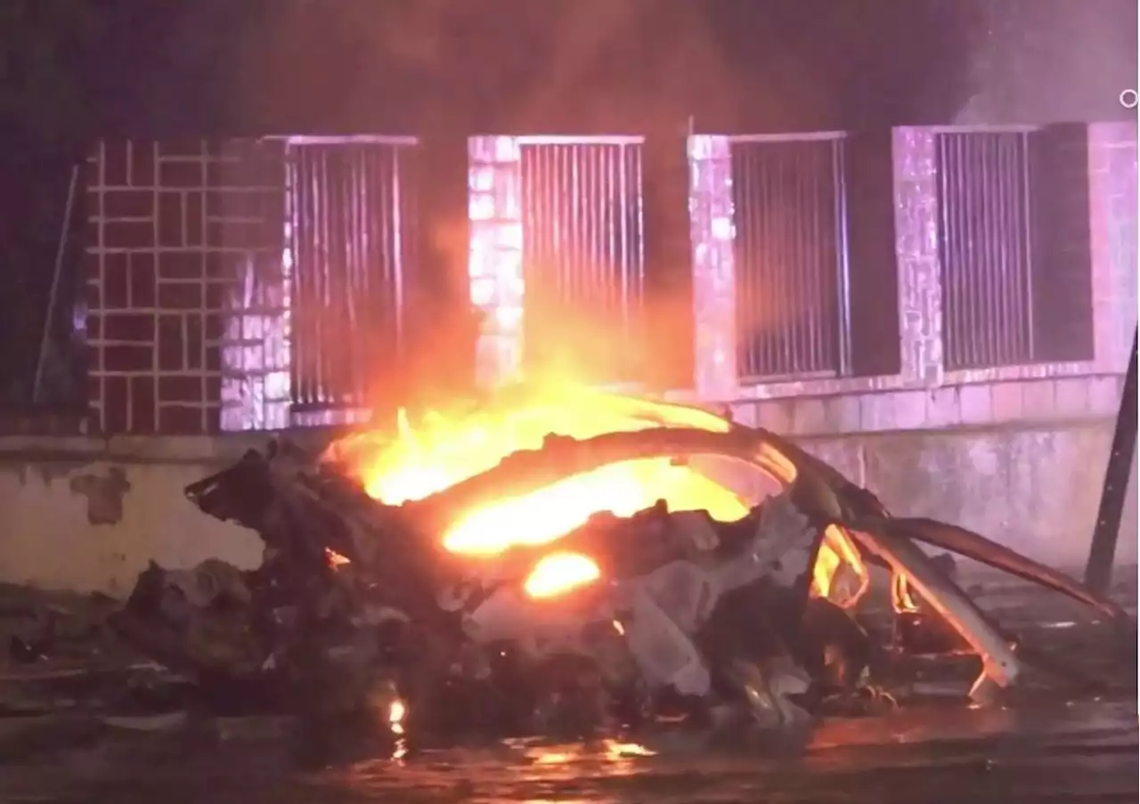 Three Dead in Fiery Crash in Anaheim