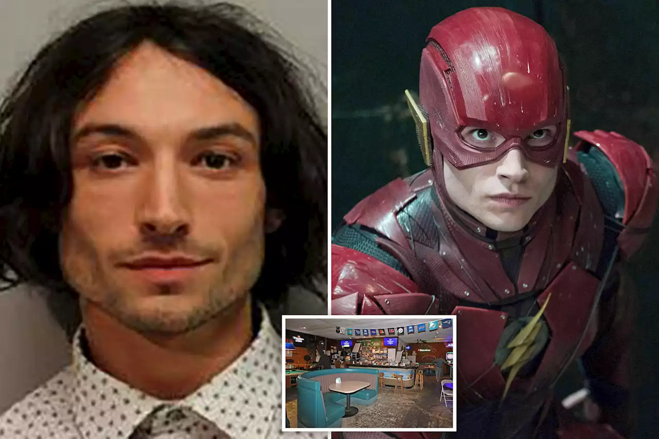 ‘The Flash’ star Ezra Miller arrested at Hawaii bar