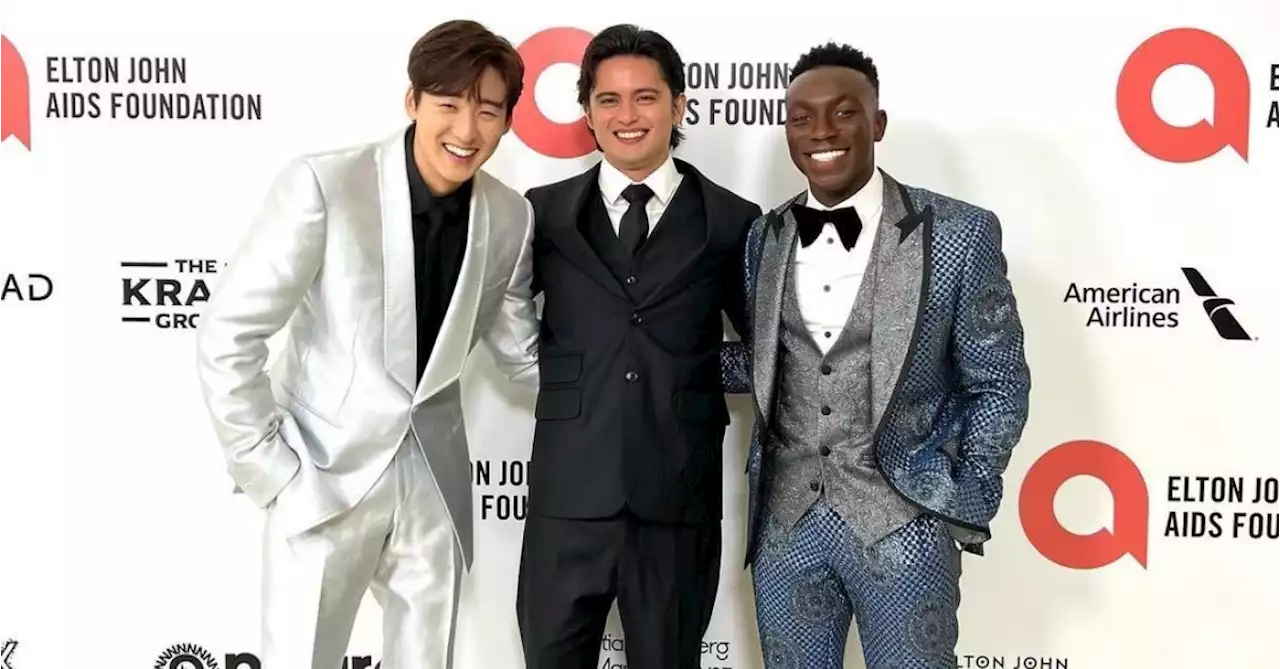 LOOK: James Reid looks dapper at Elton John’s Oscars party - Latest Chika