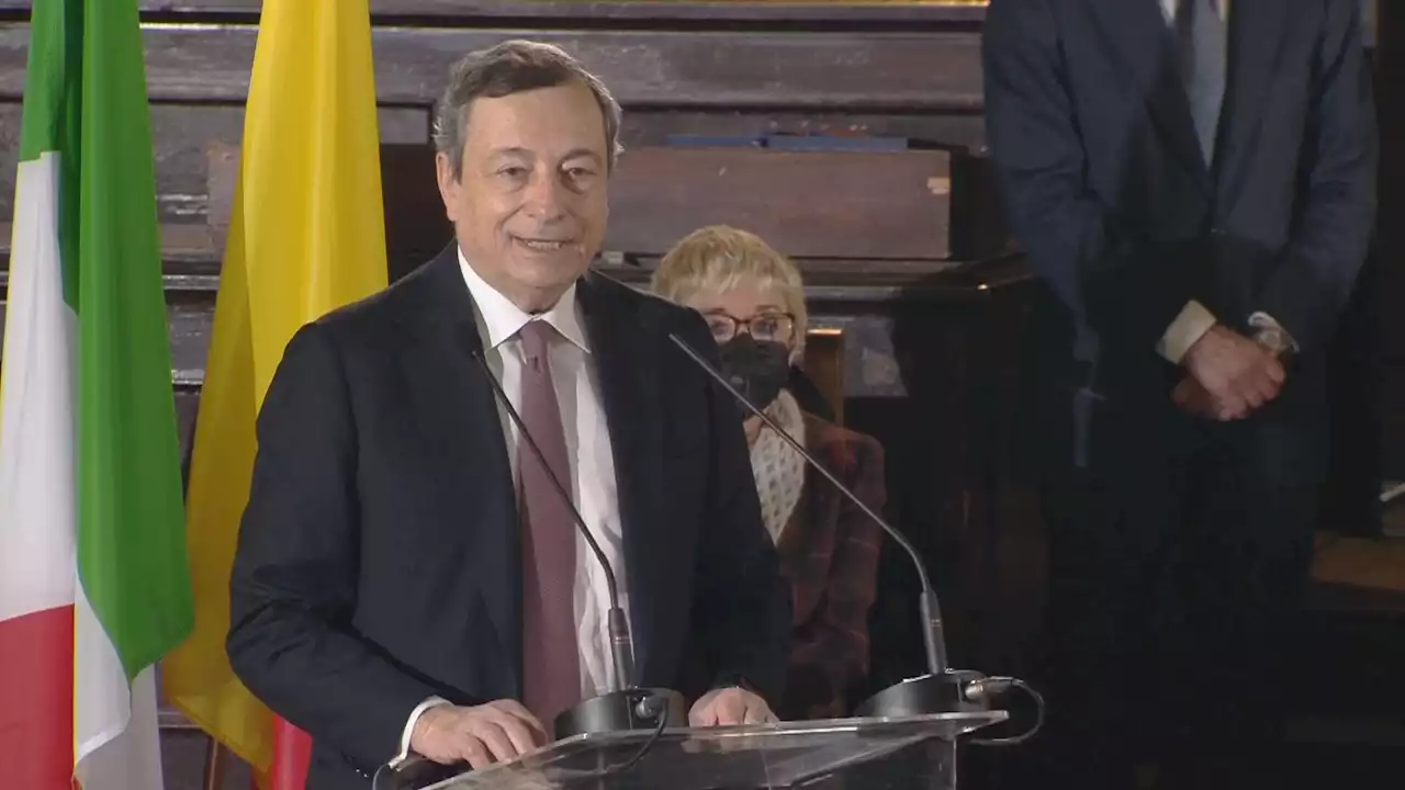 Ucraina, Draghi firma il Dpcm per la protezione temporanea dei profughi