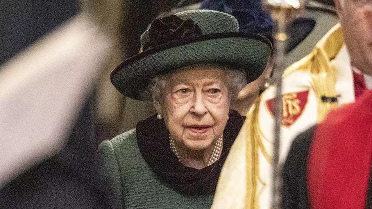 Queen attends Prince Philip's memorial service in her first major public appearance in months