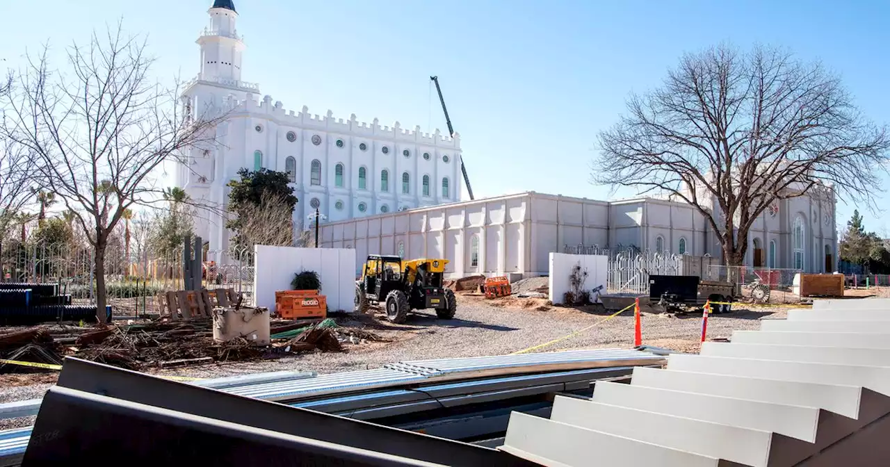 St. George LDS Temple renovation is nearing completion. Here’s what it looks like.