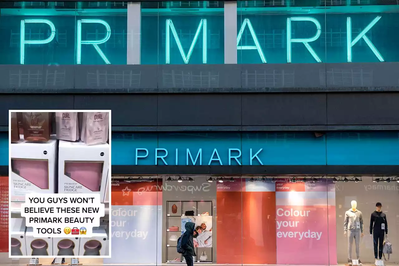 Fans go wild for Primark’s new range of beauty tools - including a mini fridge