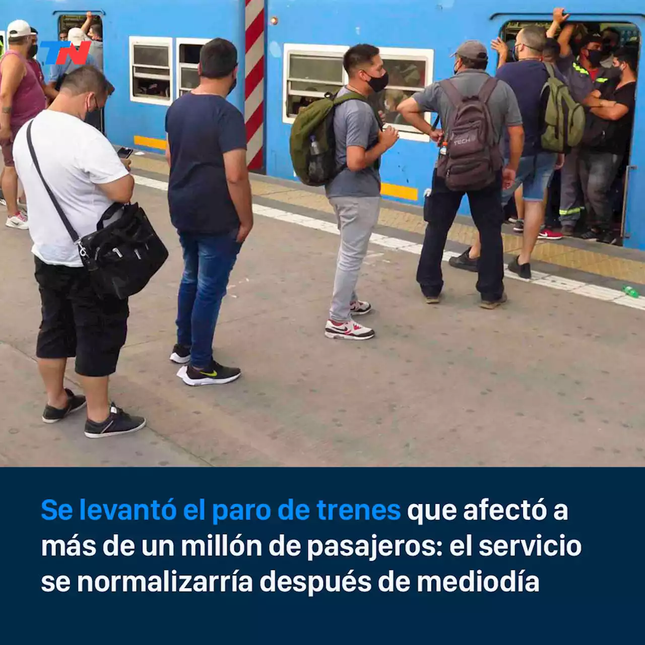 Se levanta el paro de trenes, luego de un acuerdo entre el ministerio de Transporte y La Fraternidad