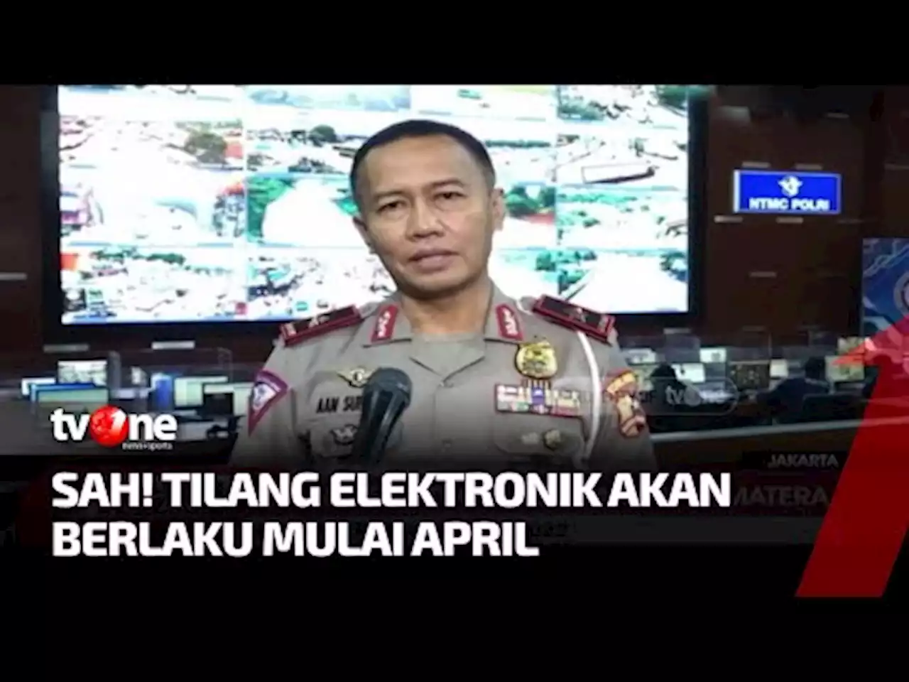 Tilang Elektronik Jawa dan Sumatera Mulai Berlaku 1 April 2022 - tvOne