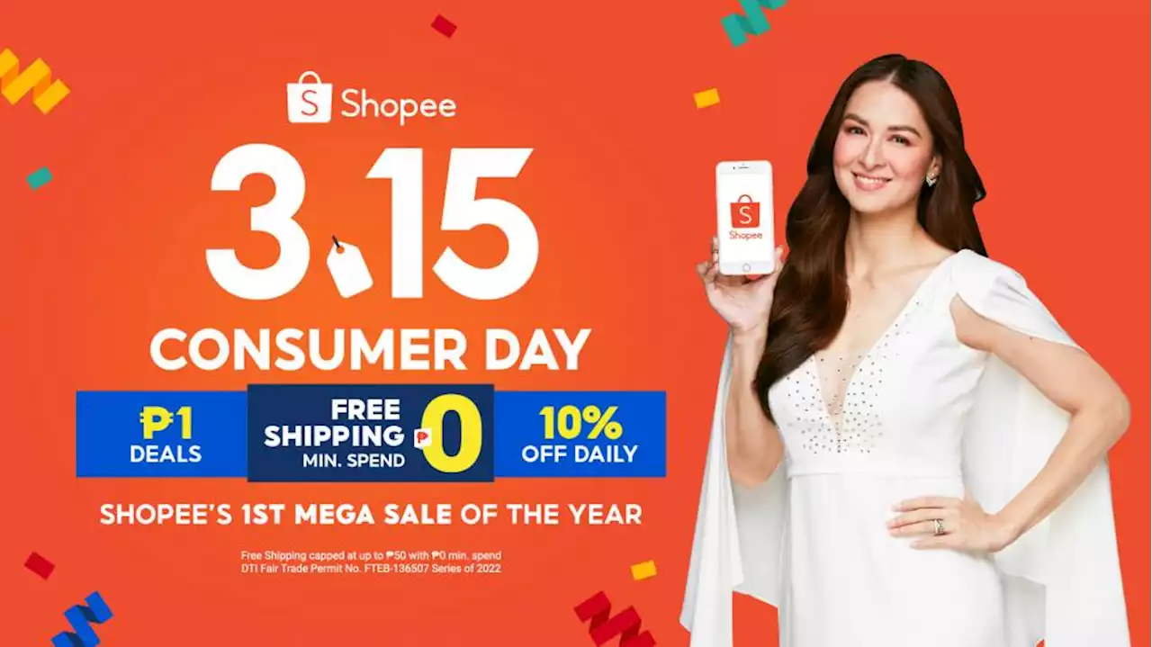 Shopee celebrates World Consumer Rights Day with their first mega sale of the year