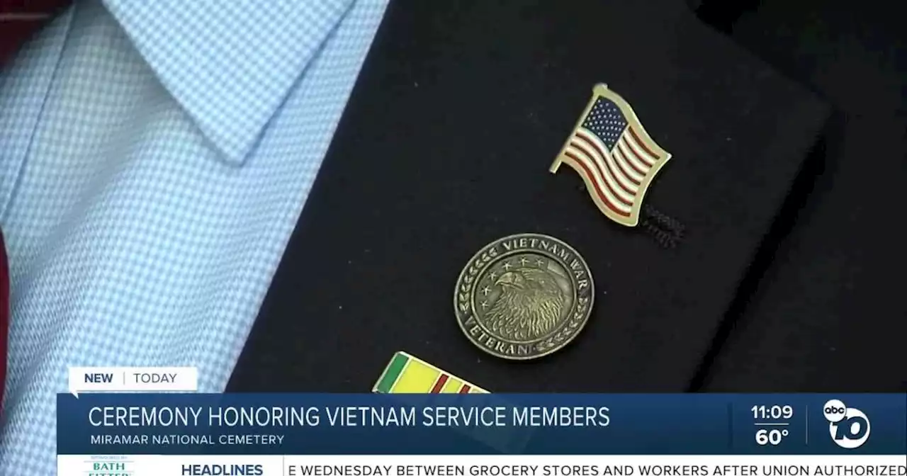 Miramar National Cemetery honors Vietnam Veterans