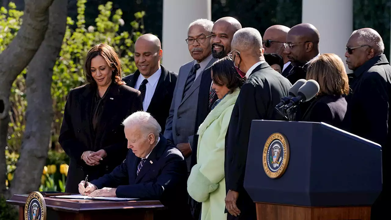 Biden signs Emmett Till Antilynching Act, which makes lynching a federal hate crime