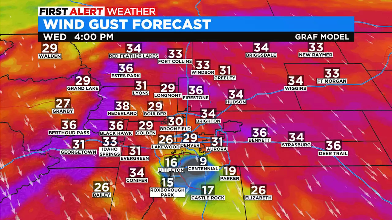 Denver Weather: Windy Wednesday As March Ends With Above Normal Snowfall