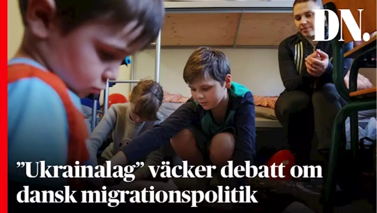 ”Ukrainalag” väcker debatt om dansk migrationspolitik