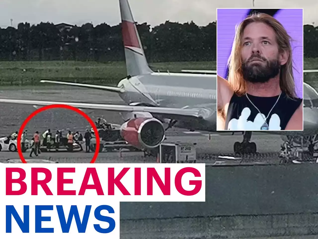 Casket of Foo Fighters drummer Taylor Hawkins leaves Bogota