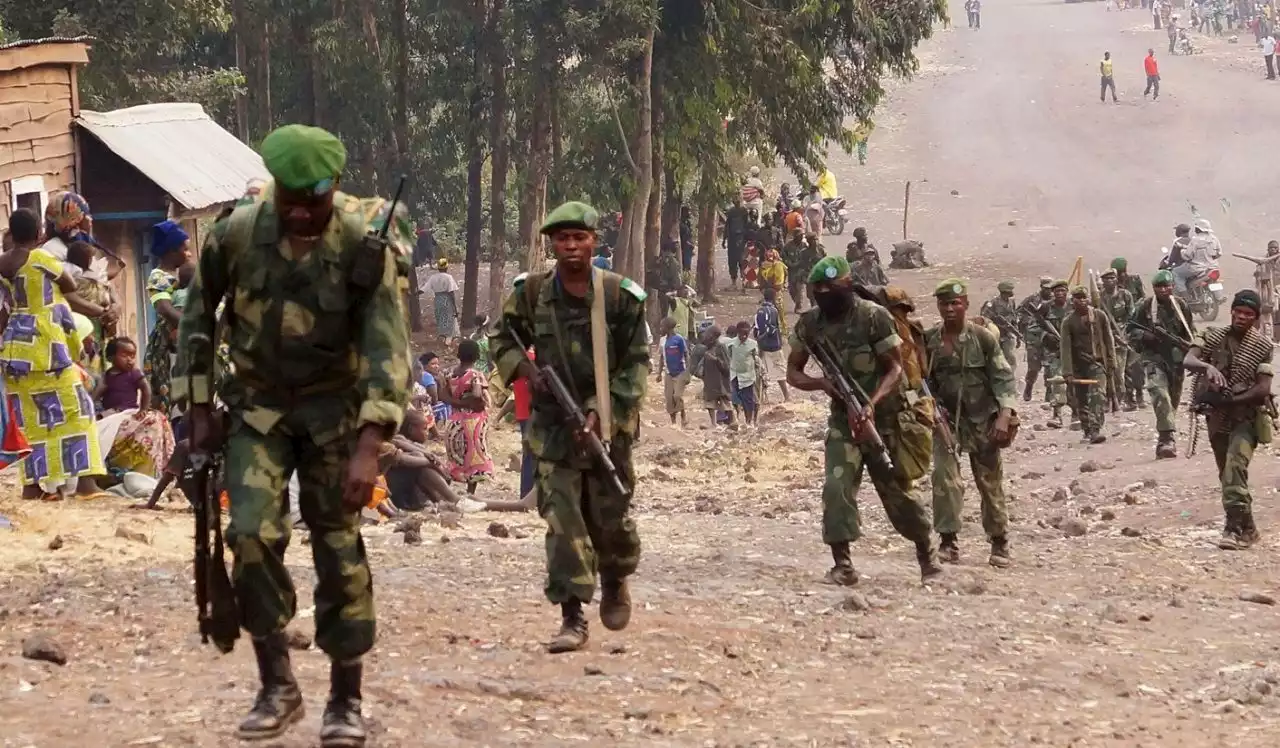 M23 rebels shoot down helicopter: U.N. chopper crashes in eastern Congo with 8 aboard, army blames rebels