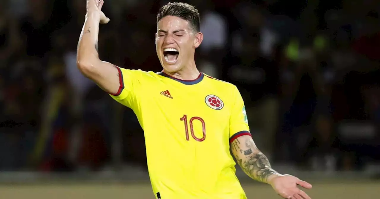 Qué dijo James Rodríguez tras quedar afuera del Mundial