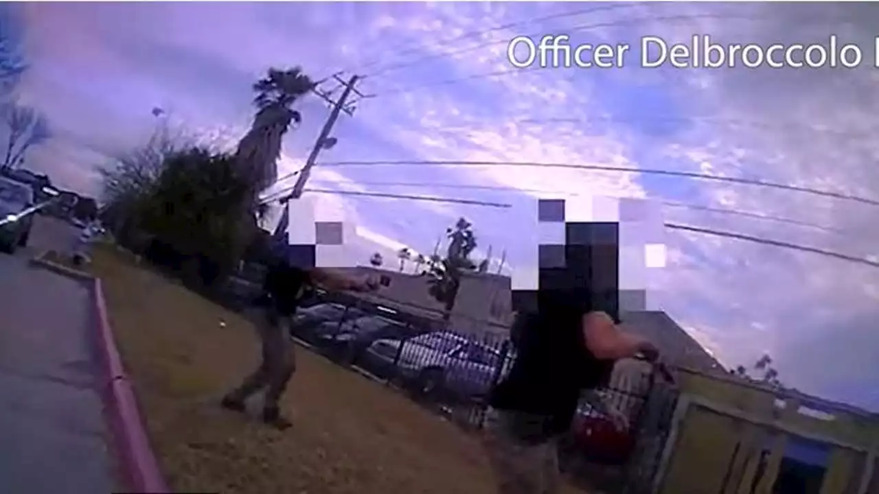 Houston police release body cam video of officers killing suspect who shot at them