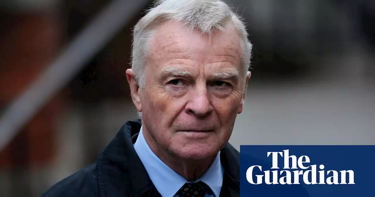 Max Mosley killed himself after learning of terminal cancer, inquest hears