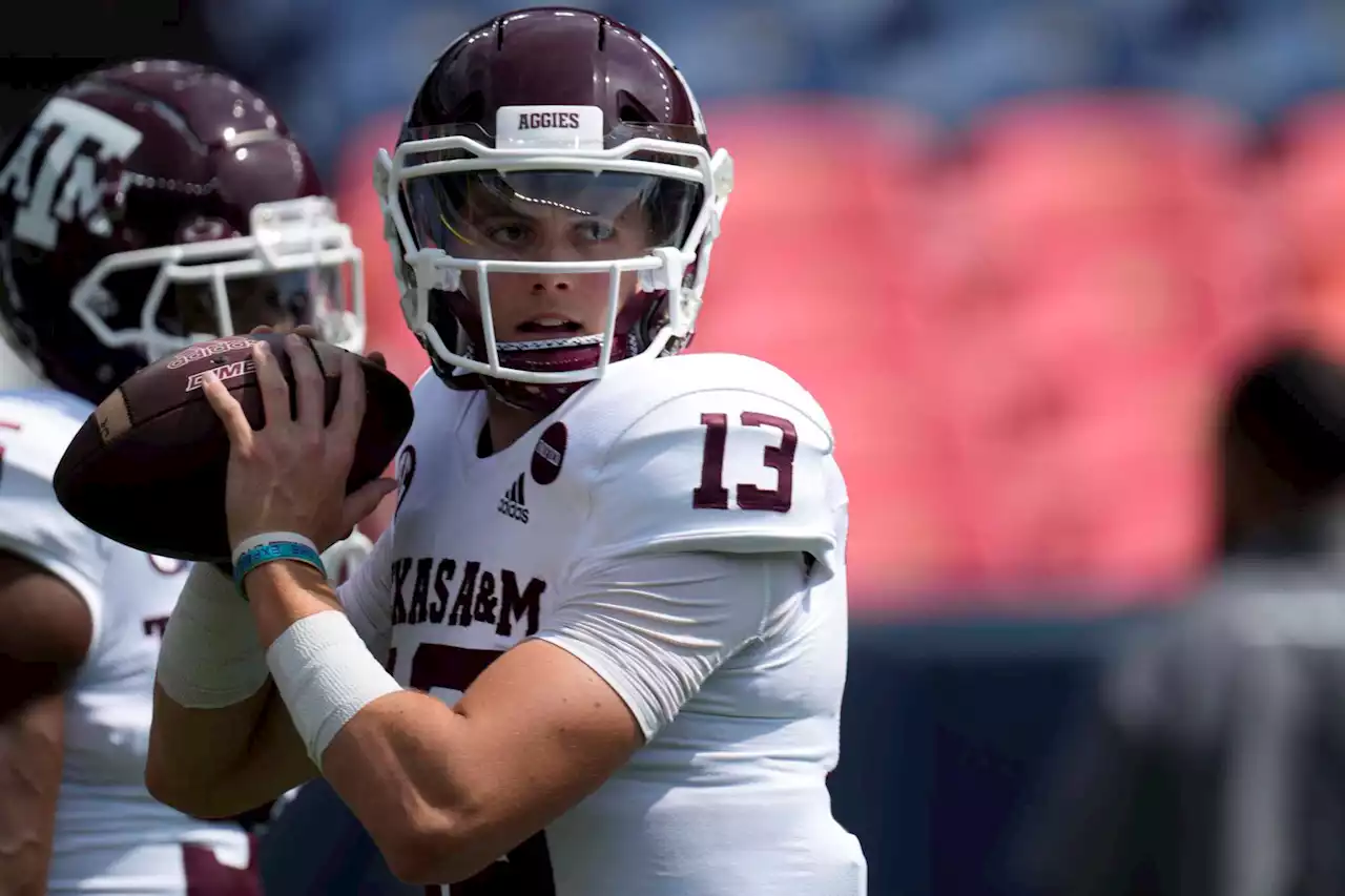 Three’s no crowd in Texas A&M quarterback competition