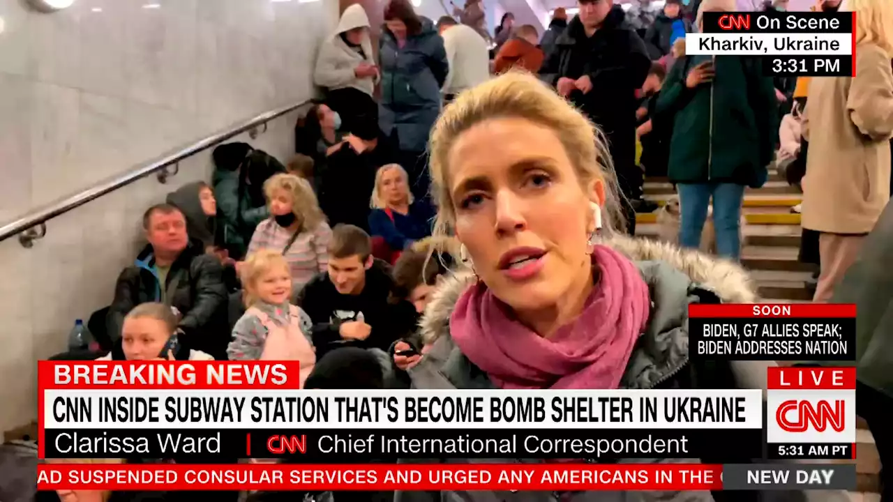 CNN and Fox News reporters in Ukraine put aside rivalry after deadly attack