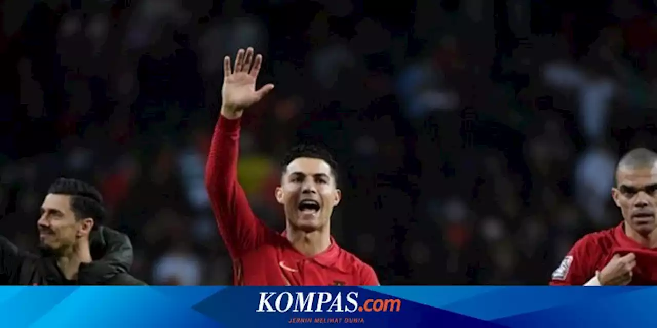 Kalimat Pertama Cristiano Ronaldo Usai Portugal Lolos ke Piala Dunia 2022