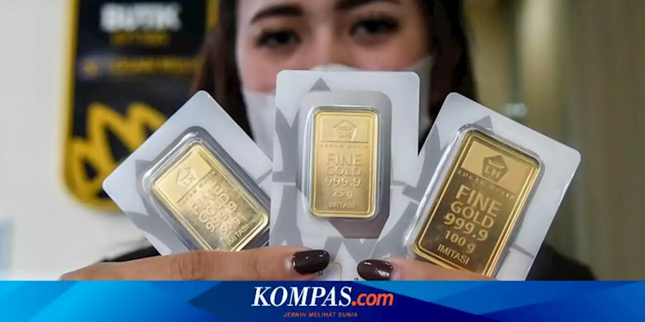 Harga Emas Antam Turun Rp 2.000 Per Gram, Simak Rinciannya