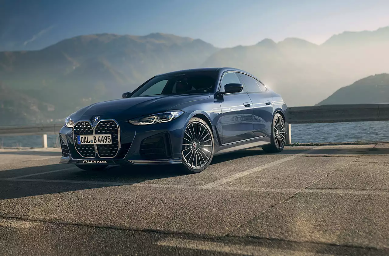 2023 BMW Alpina B4 Gran Coupe is an M4 alternative