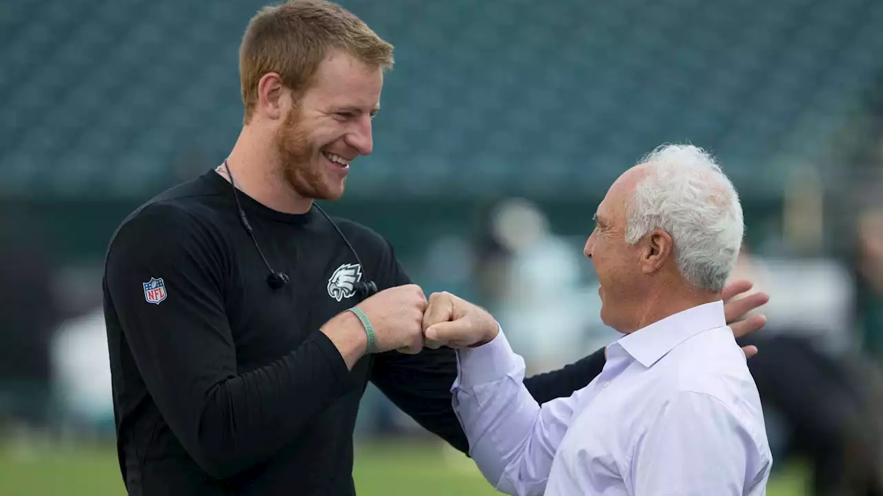 Eagles' Lurie Thanks Wentz for 2017, Wishes It Ended Differently