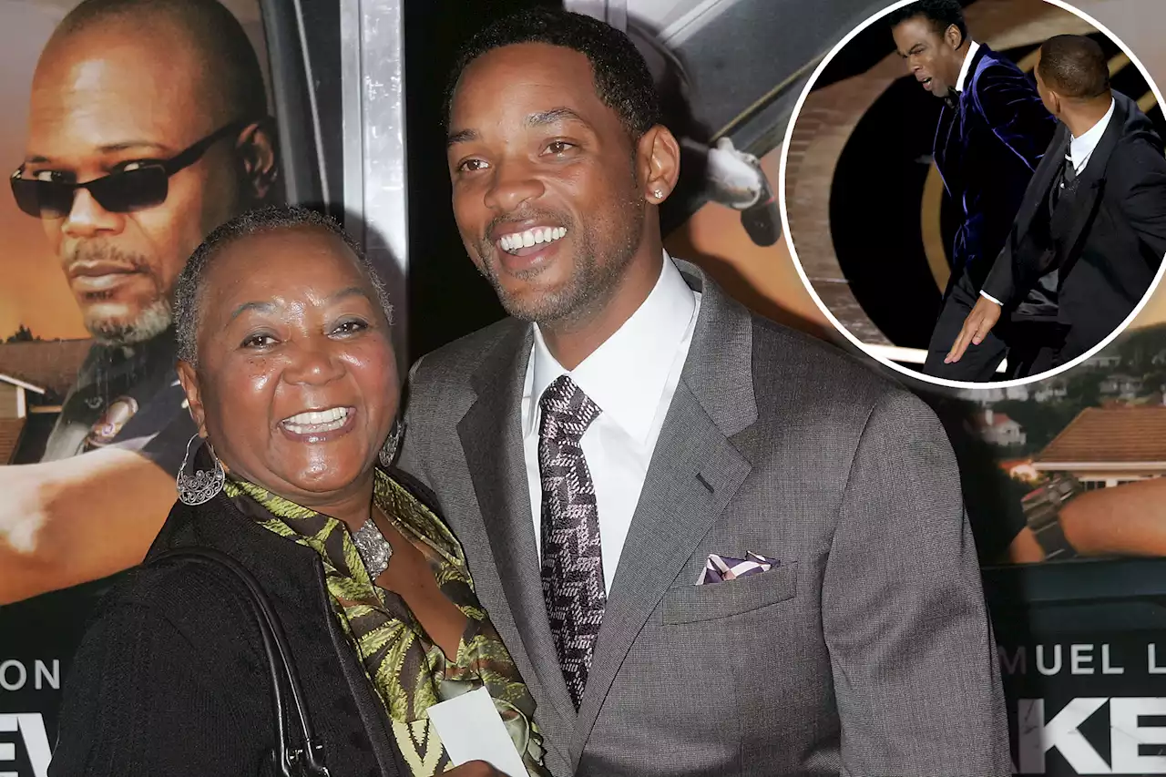 Will Smith’s mom says Chris Rock slap during Oscars left her stunned