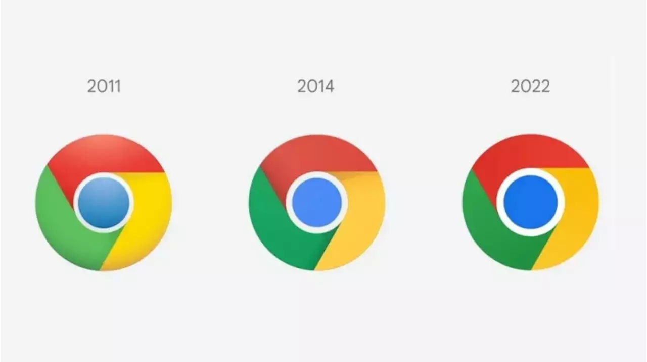 Google releases version 100 of the Chrome Browser with new icon included